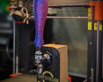 Wasserhahngriff - Voronoi Style - STL 3D Druck Datei