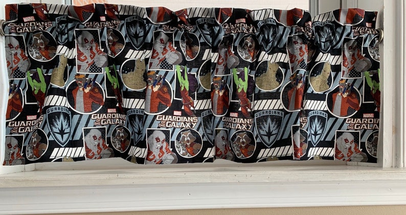Guardians of the Galaxy Marvel Valance curtain