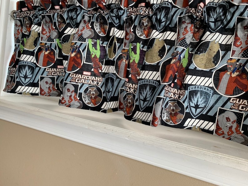 Guardians of the Galaxy Marvel Valance curtain