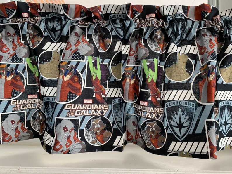 Guardians of the Galaxy Marvel Valance curtain