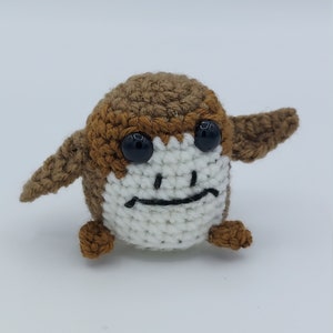 Grumpy Little Porg Crochet Amigurumi