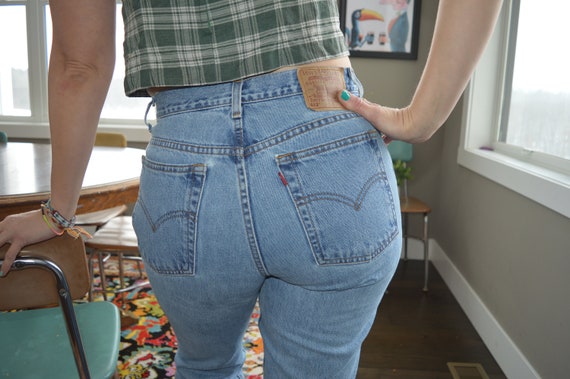 Vintage 1990s High Wasit Levis 512 Juniors Womens