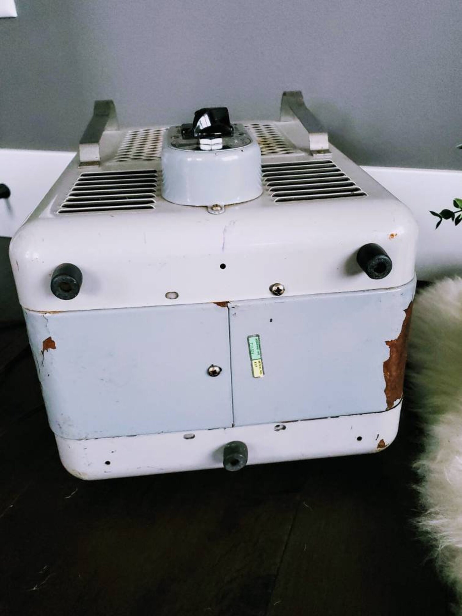 Repurposed Vintage Titan Space Heater Lamp Etsy