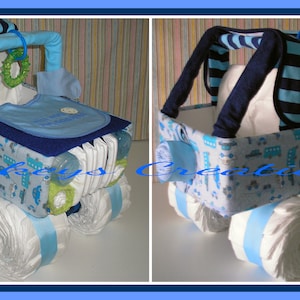 Diaper Jeep - Diaper Cake - Boy Diaper Cake - Girl Diaper Cake - Baby Gift - Baby Shower