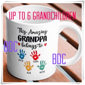 Grandpa Mug - Father&#39;s Day Gift - Best Grandpa Gift - Fathers Day Gift for Grandpa  - Grandpa Coffee Cup - Grandpa Gift