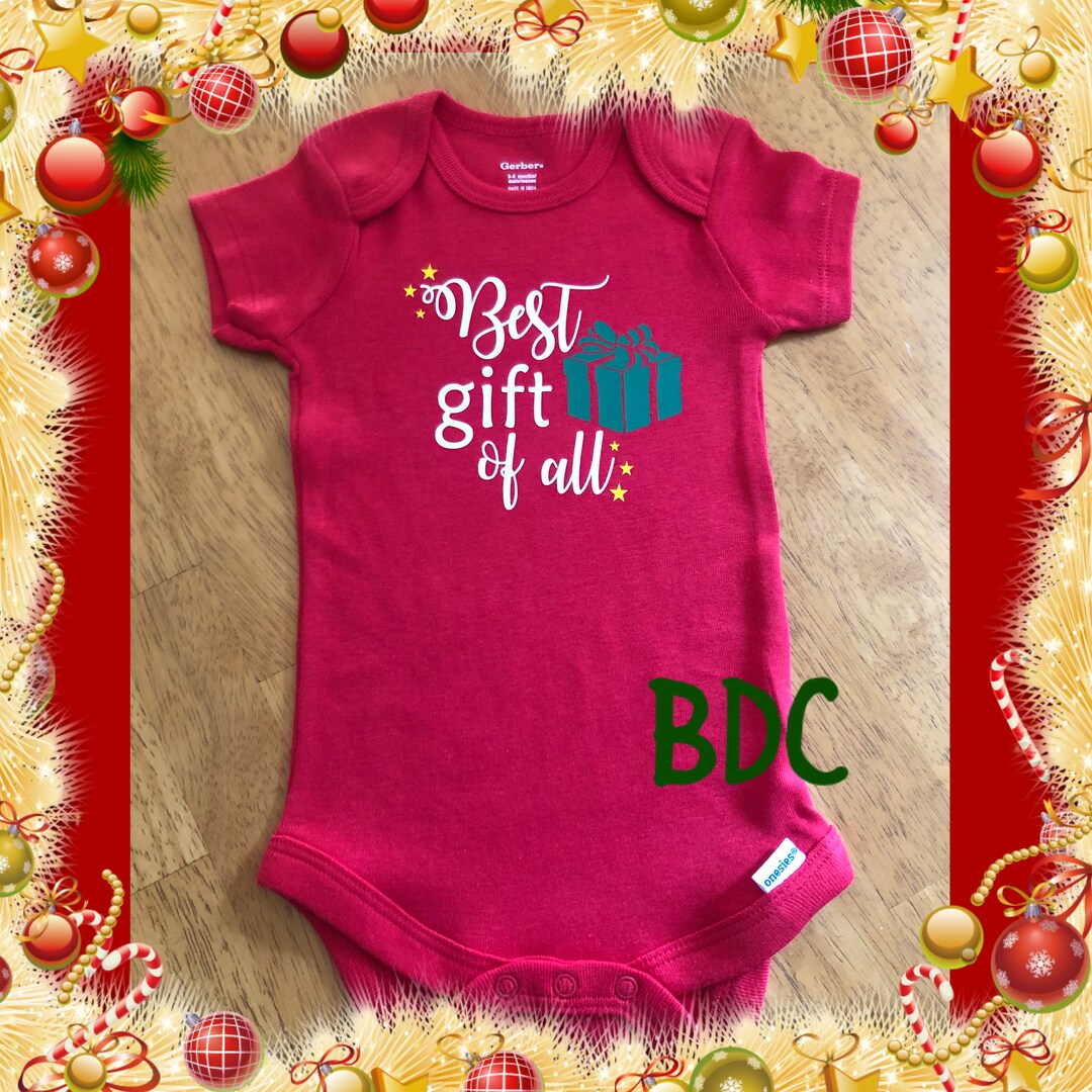 Babys First Christmas Baby Shower Gift Christmas Baby Bodysuit Best babys-first-christmas-baby-shower-gift-christmas-baby-bodysuit-best