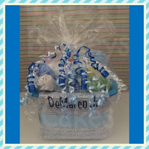 Baby Gift Basket, Baby Boy, Baby Girl, DIaper Cake, Baby, Baby Shower, Baby Gift, Gift for Baby Boy, Gift for Baby Girl, Expecting Parents