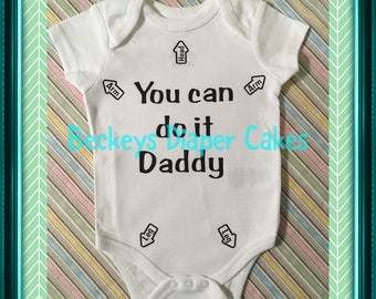 Gift For New Dad - You Can Do it Daddy - New Dad Gift - Daddy Diaper Duty - Fathers Day Gift