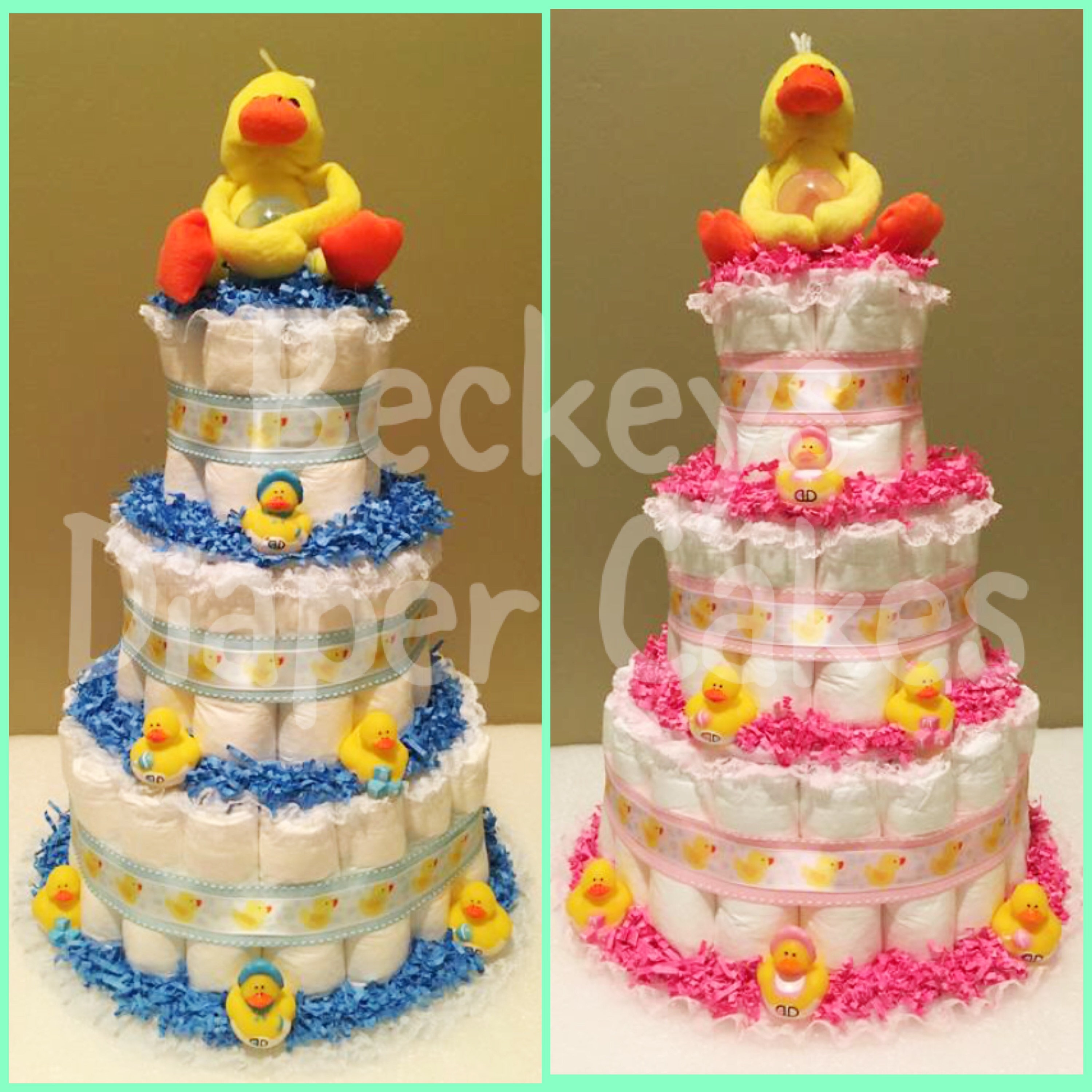 A Mallard Duck Theme diaper cake I recently made  Baby shower duck,  Duck baby shower theme, Hunting baby shower ideas