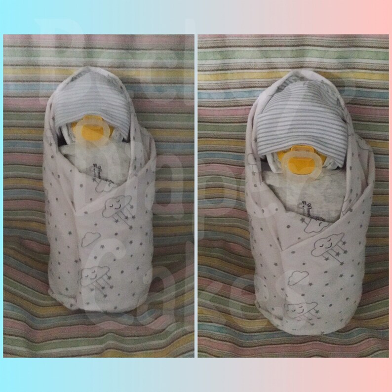 Diaper Swaddle Baby Diaper Cake Boy Diaper Cake Girl Etsy