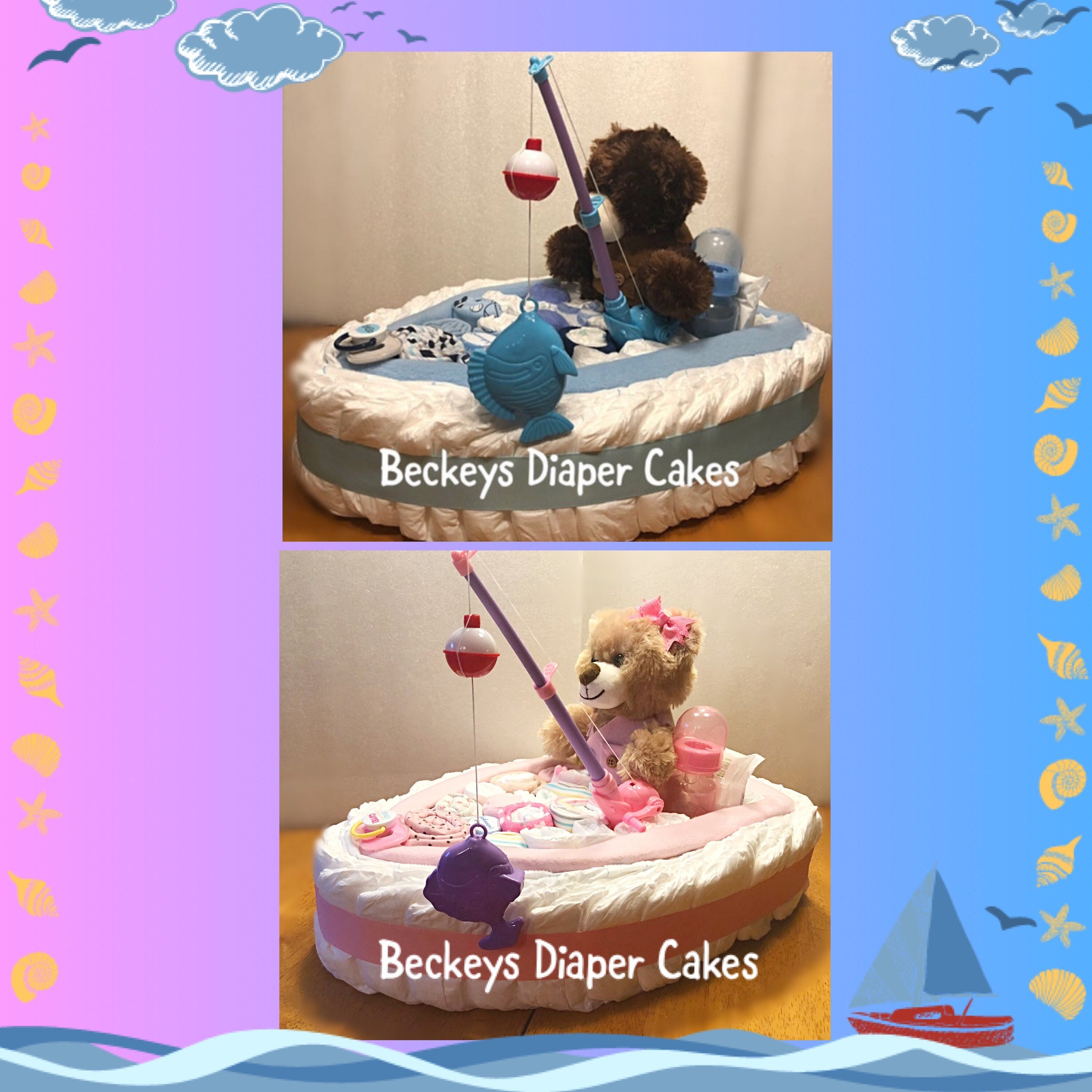 Diaper Boat Diaper Fishing Boat Fishing Diaper Boat Fishing Boat Fishing  Boat Diaper Cake Fishing Diaper Cake Diaper Cake 