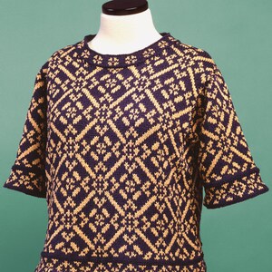 PDF Knitting Pattern Fair Isle Pullover #105