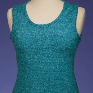 PDF Knitting Pattern Basic Tank Top #157