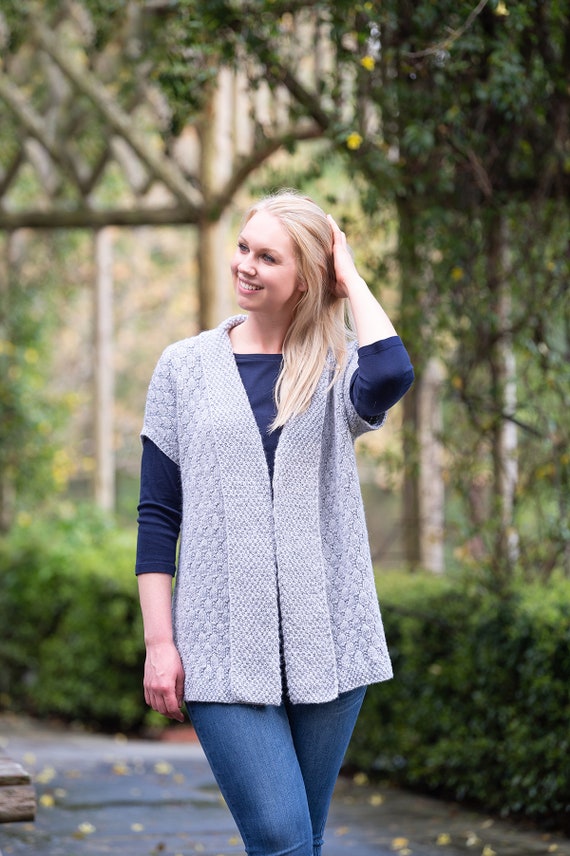 PDF Knitting Pattern Greenwich Tunic Vest #200 - Etsy