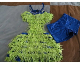 New Girls Custom Made Dance Costume Size 12