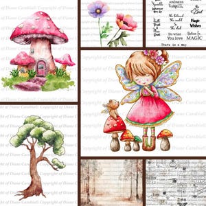 Art Journal pack, digipack, digital, printable,