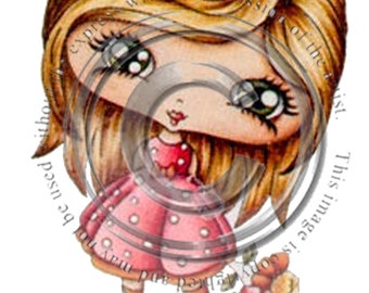 Dolly Sue, Digital Stamp, download,