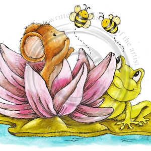 Bee Mice and Hoppy, carimbo digital, download