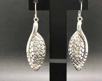 Chic Sterling Silver Drop Earrings