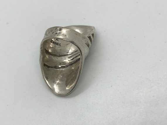 Cool Sterling Silver Ring RZ - image 4
