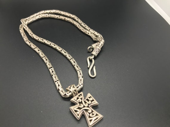 Cool Retro Sterling Silver Necklace