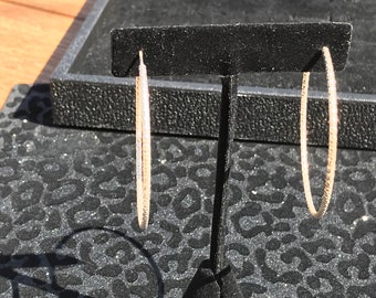 Chic Sterling Silver Hoop Earrings