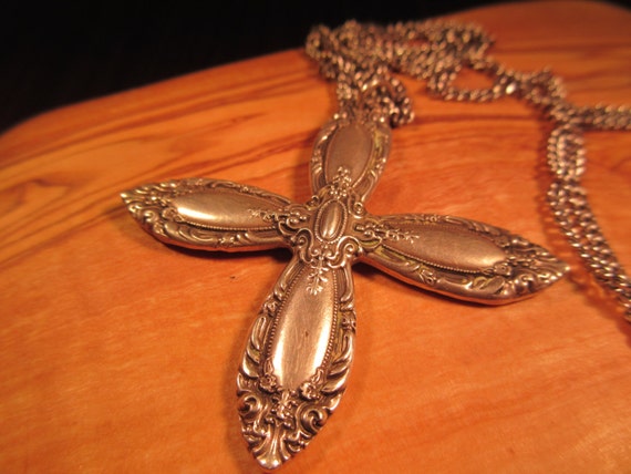 Cool Retro Towle Sterling Silver Spoon Necklace