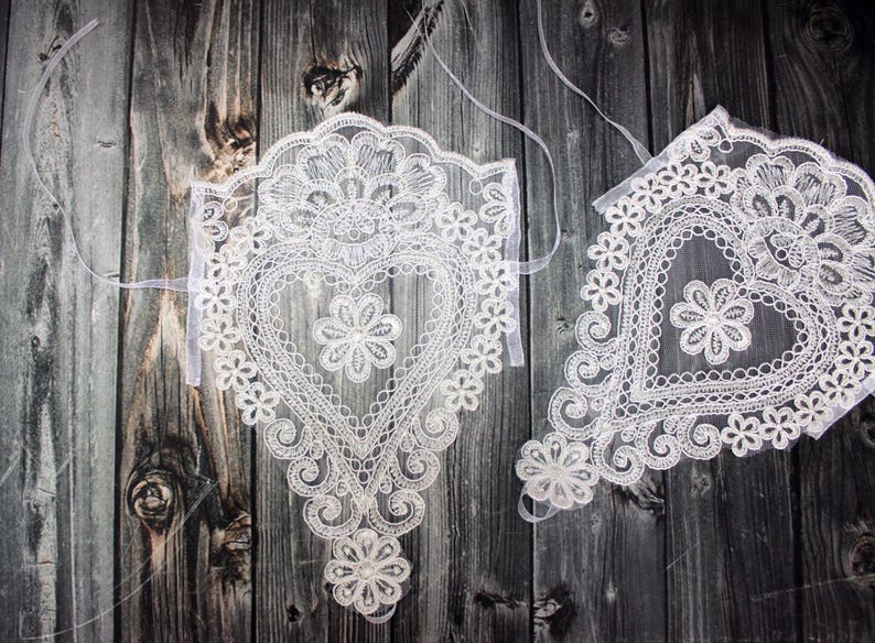 Ivory lace gloves wedding, bridal white gloves fingerless lace gloves, bridal accessories, french lace image 8