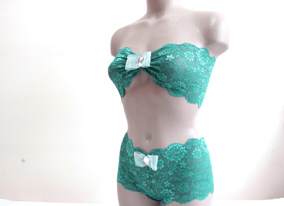 strapless underwear set