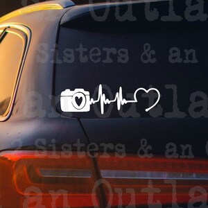 Heartbeat Camera Svg. Camera Svg. Photograher Svg. SVG. JPG. PNG. Digital Download. Cricut.