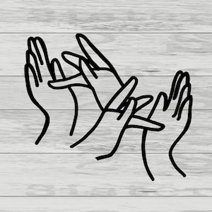 Jesus. ASL Interpreter. ASL. Sign Language Svg. Jpg. Png. Digital Download. Cricut.