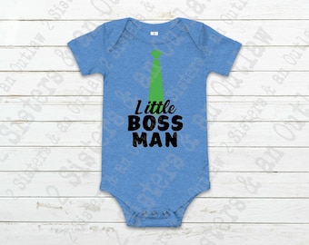 Little Boss Man Svg. Baby Onesie Svg. Newborn Svg. Baby Shower Svg. Baby Bib. SVG. JPG. PNG. Digital Download. Cricut.