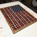 Beer Bottle Cap Art American Flag Stained Background | Etsy