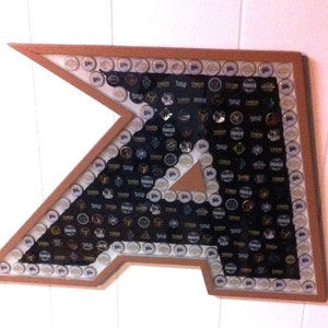 Flaschenverschluss Kunst - Army West Point Black Knights &quot;A&quot; -Logo - Table Top Epoxy - Hoch überprüft