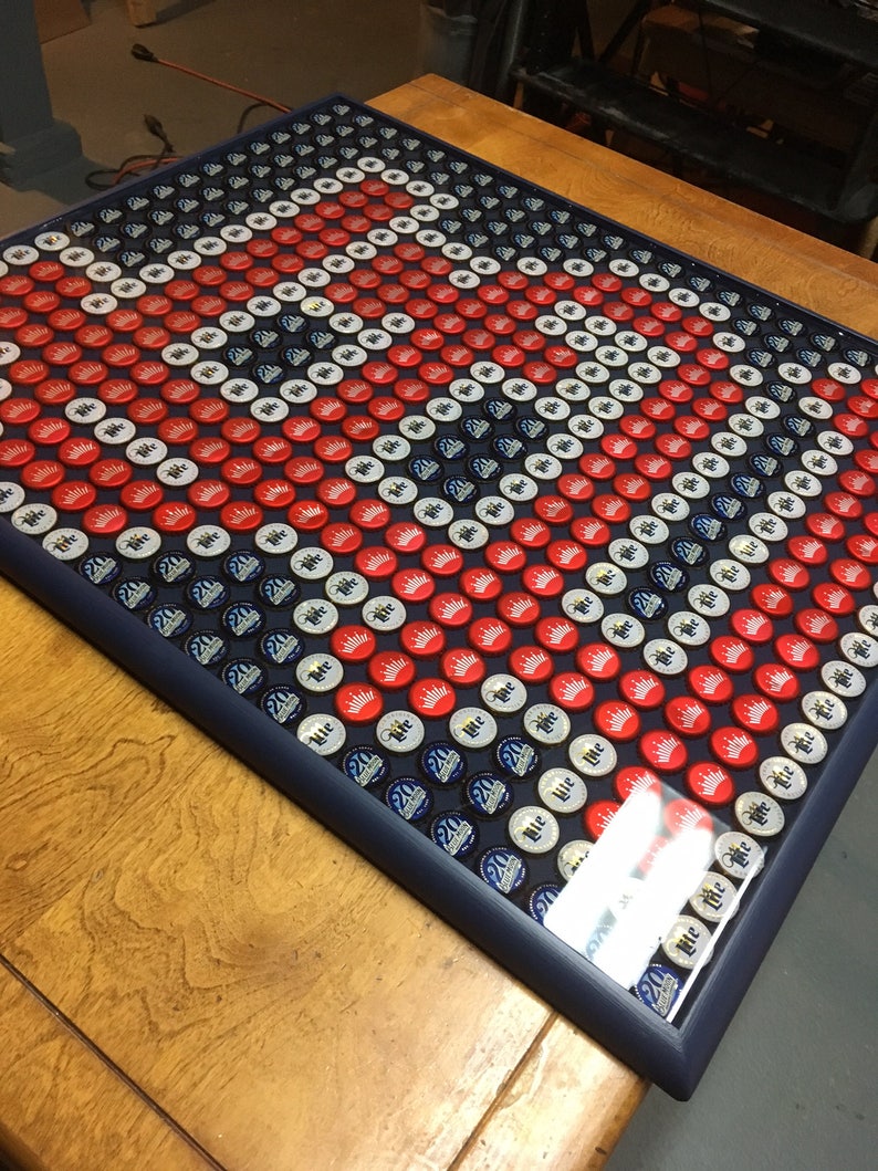 Beer Bottle Cap Art St. Louis Cardinals Logo Smooth Hard Etsy