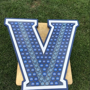 Beer Bottle Cap Art - Villanova University Logo - Smooth Hard Surface - Highly Reviewed