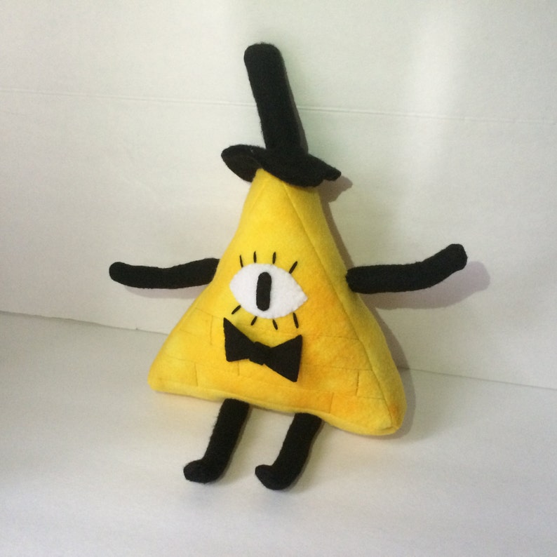 Gravity Falls Inspired Bill Cipher Plush | Etsy