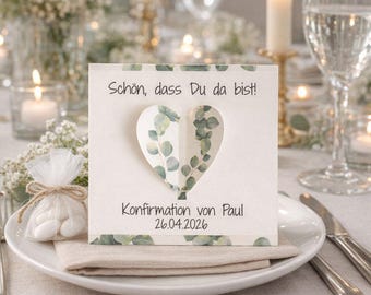 Recuerdos de fiesta personalizados con semillas de flores para Primera Comunión, Confirmación, Bautismo, Confirmación - recuerdos de boda o regalos de cumpleaños