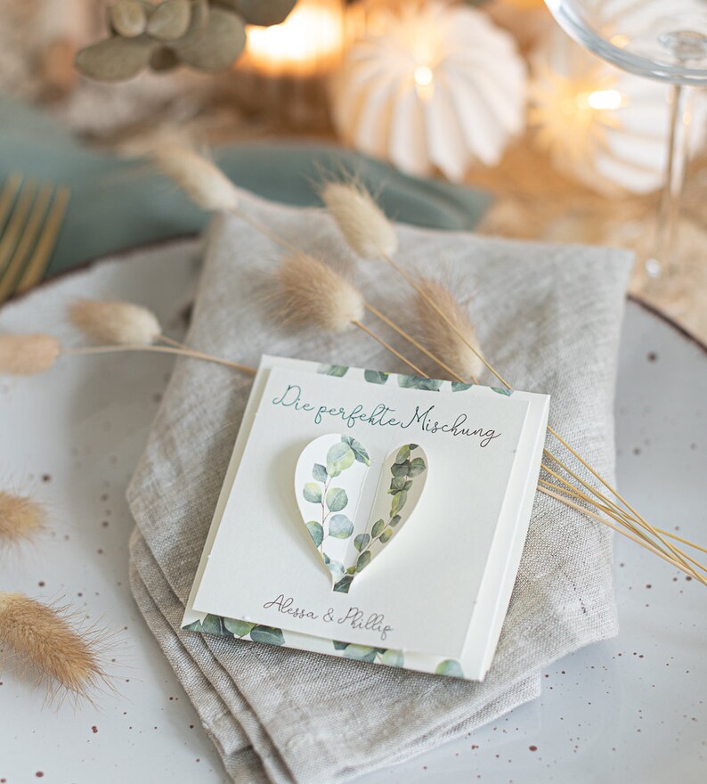 Blumensamen Gastgeschenke Zur Hochzeit Personalisiert Motiv Etsy