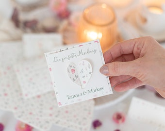 SET  Gastgeschenke Hochzeit mit Blumensamen Sommerwiese