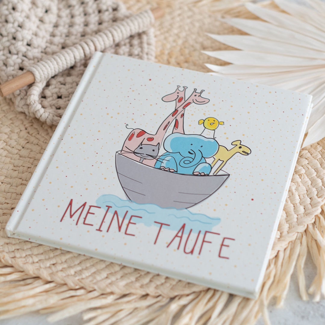 Personalisiert Spardose Zur Kommunion/Konfirmation – Mit Arche Noah Motiv, Aus Keramik, Ca. 9,5x8 Cm | Geschenk Mit Namensaufdruck
