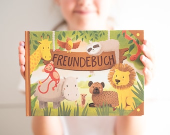 Freundebuch - Meine Kindergarten Freunde - Safari