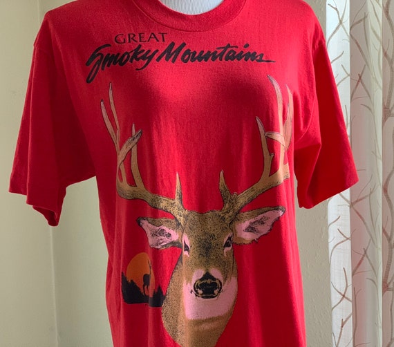 RARE 1980s REINDEER Tee/Screen Stars