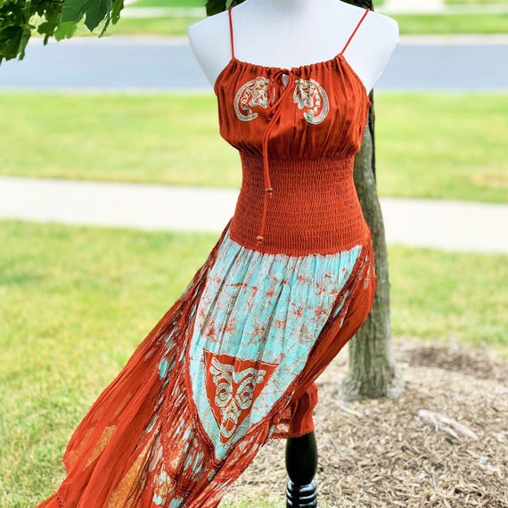 DREAMY Native American Boho Sundress