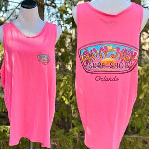 RON JON / Vintage タンクトップ 90s RON JON ロンジョン タンクトップ SURF SHOP 古着 - メルカリ