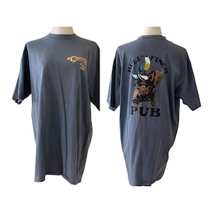 Vtg 1996 CHEERS Pub T Shirt/Bull and Finch