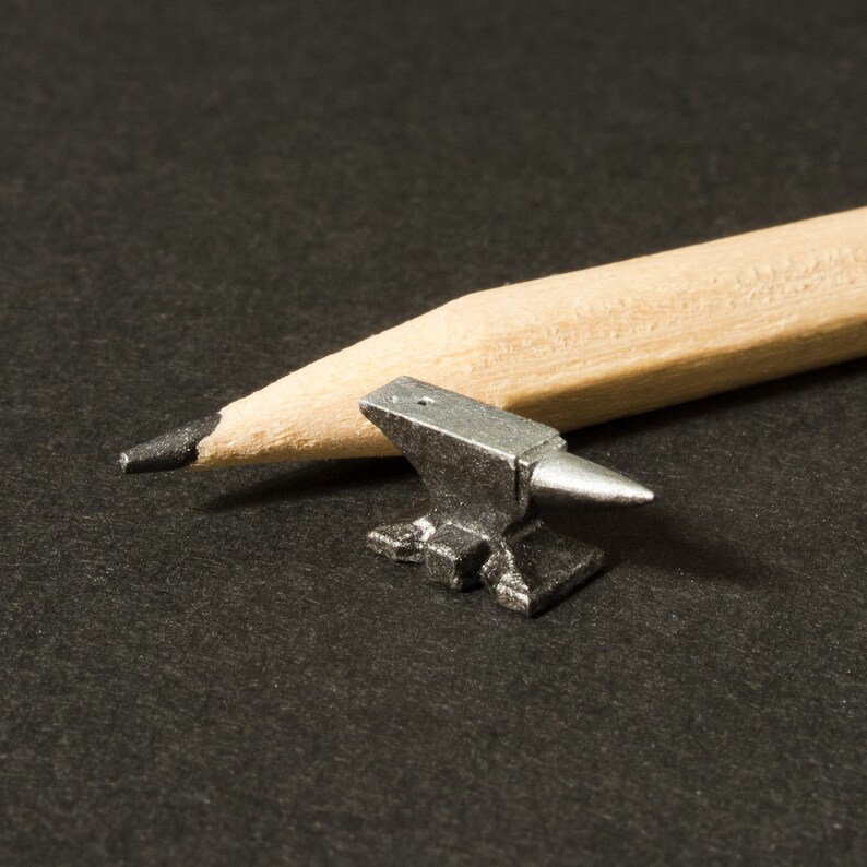 Miniature Anvil in 1:12 doll scale