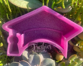 Graduation Cap Silicone Car Freshie Mold