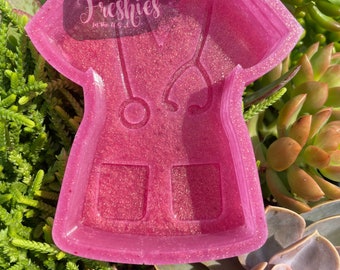 Scrub Top Car Freshie Mold