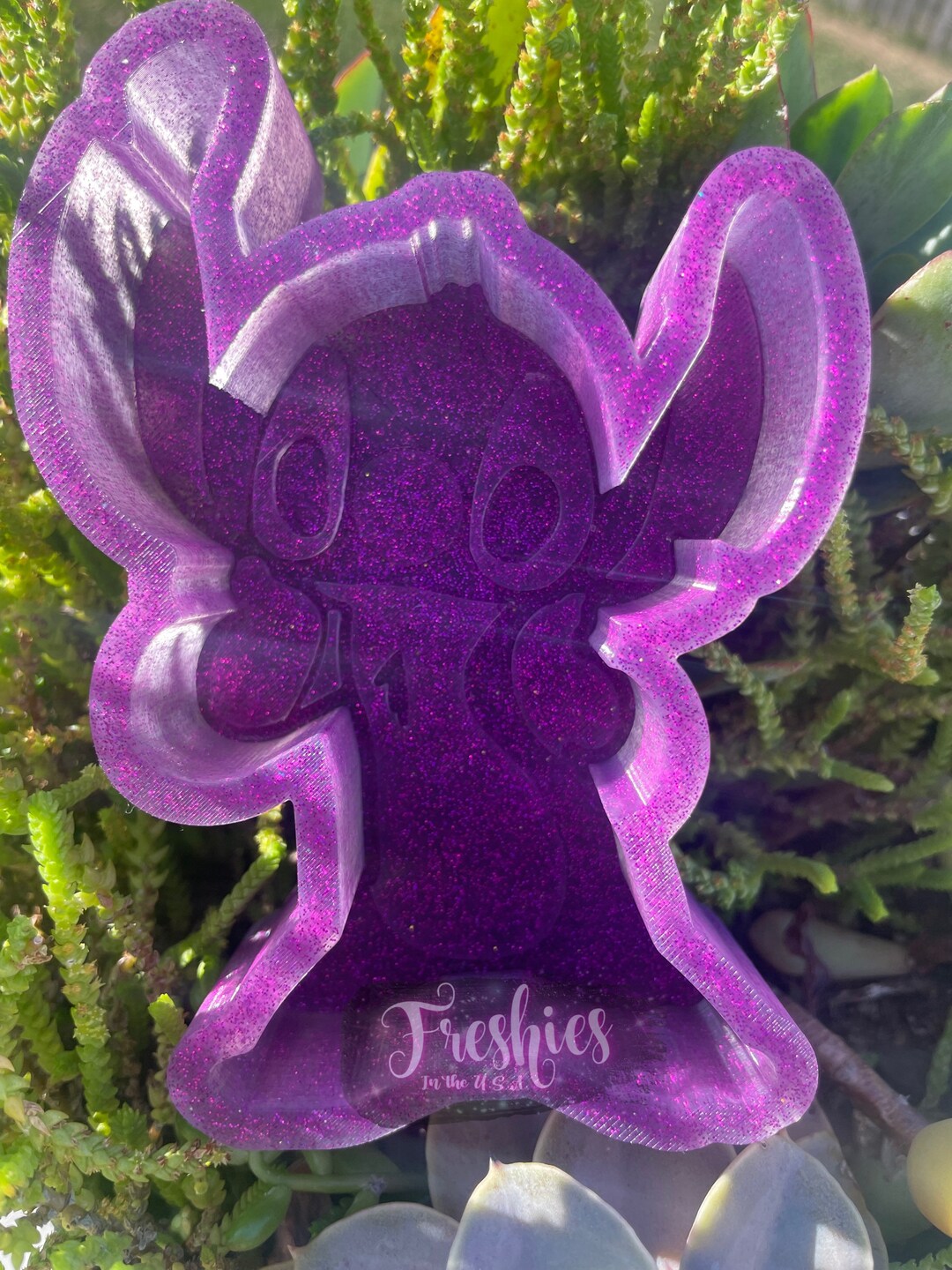 Stitch Silicone Car Freshie Mold Etsy